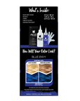 Blue Envy: Original Deep Blue Semi-Permanent Hair Dye Complete Kit with Bleach