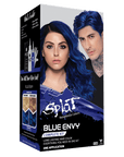 Blue Envy: Original Deep Blue Semi-Permanent Hair Dye Complete Kit with Bleach