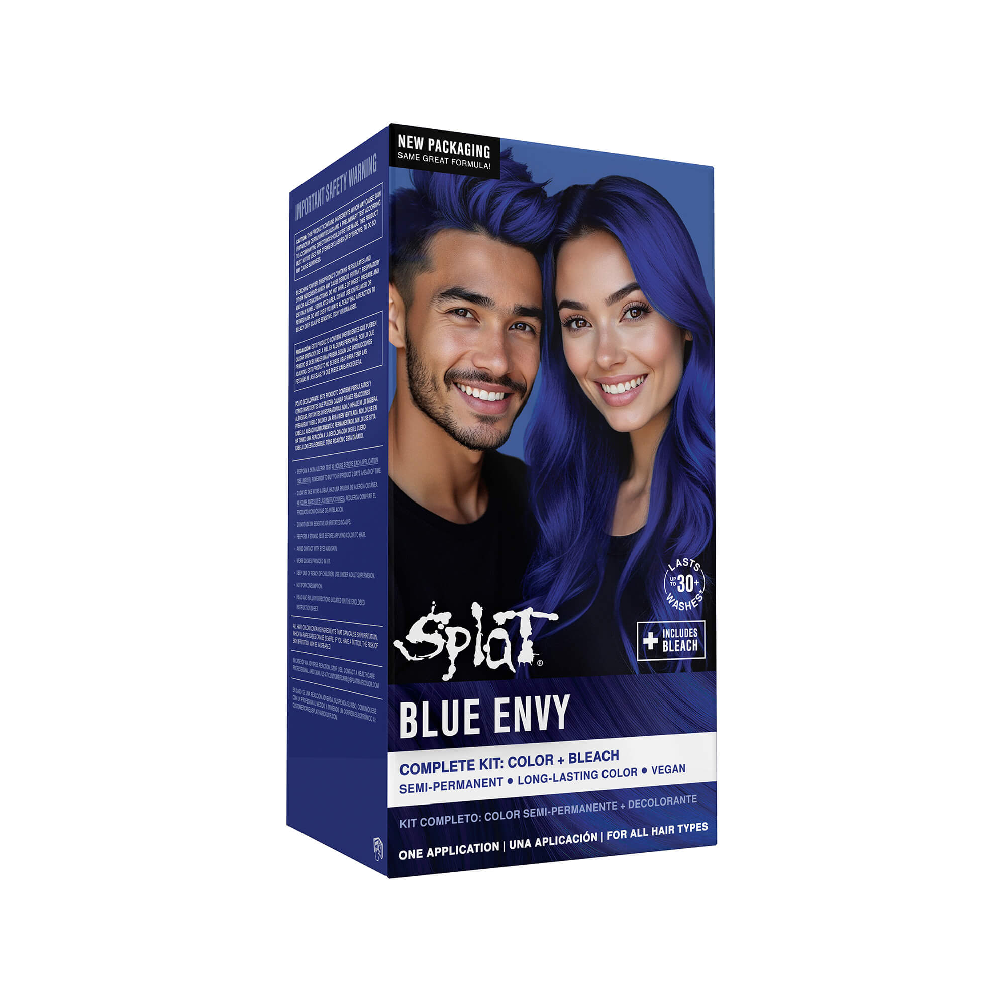 Splat Blue Hair Dye Color Shades | Splat Hair Color
