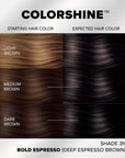 Splat ColorShine Demi-Permanent Hair Color: 3N Bold Espresso