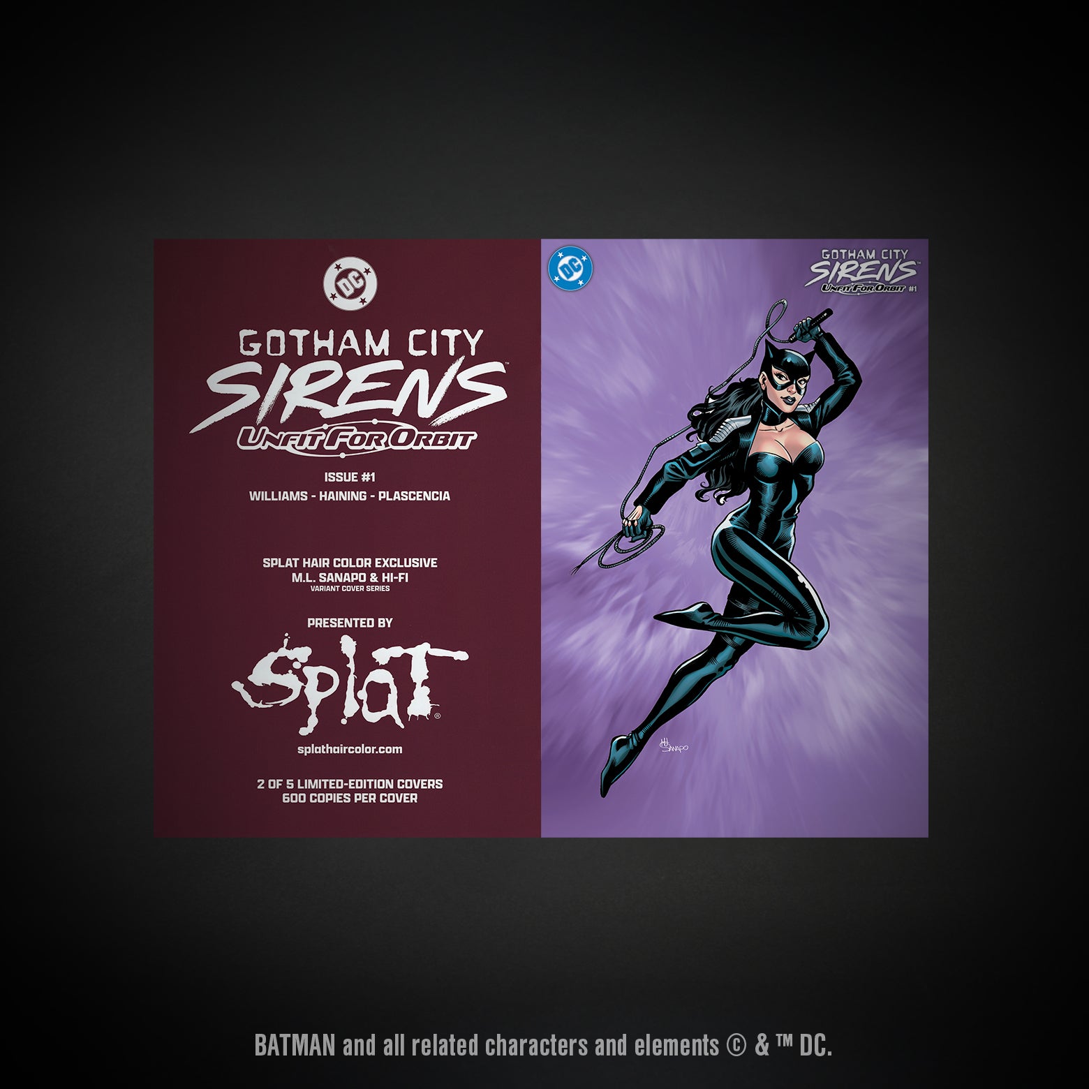 Catwoman + Splat Limited Edition Collectible Kit