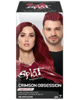 Crimson Obsession: Original Crimson Semi-Permanent Hair Dye Complete Kit with Bleach