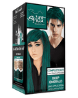 Deep Emerald: Original Emerald Green Semi-Permanent Hair Dye Complete Kit with Bleach