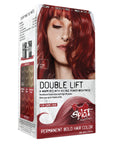 Rojo cálido: tinte permanente rojo cálido para cabello oscuro