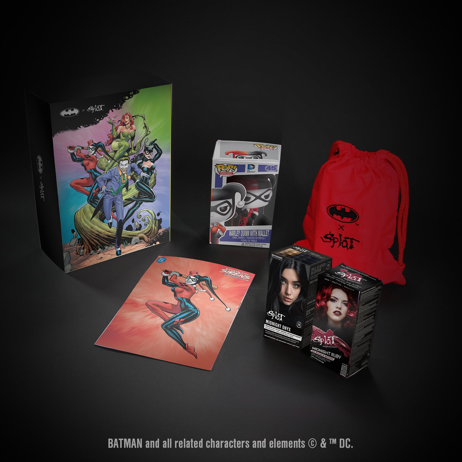 Harley Quinn Classic + Splat Limited Edition Collectible Kit