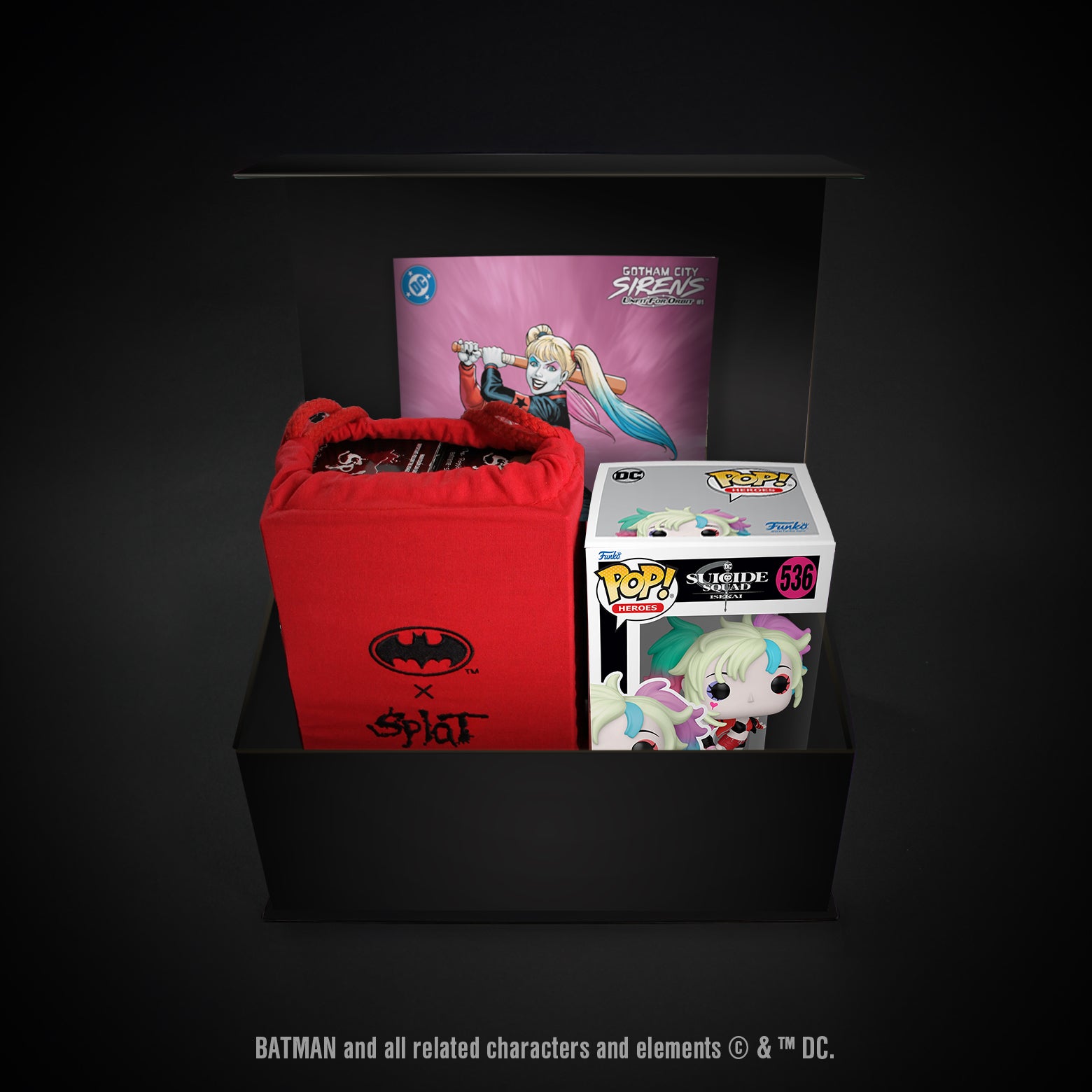 Harley Quinn Rebirth + Splat Limited Edition Collectible Kit