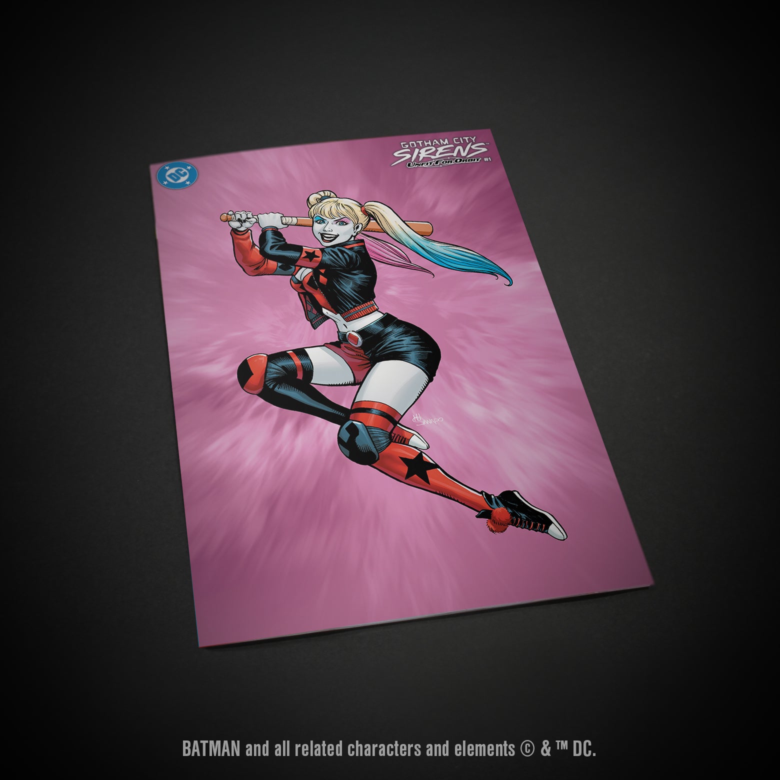 Harley Quinn Rebirth + Splat Limited Edition Collectible Kit