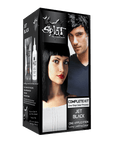 Jet Black No Bleach Permanent Hair Dye Complete Kit