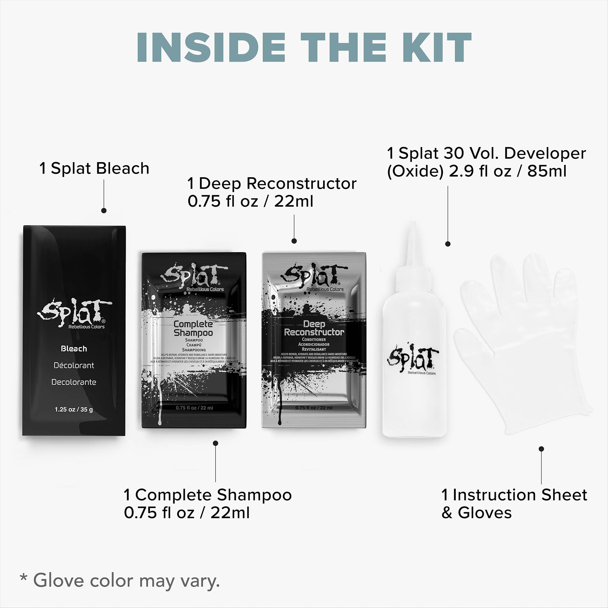 Lightening Bleach: Original Hair Bleach Complete Kit