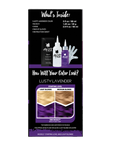 Lusty Lavender: Original Lavender Semi-Permanent Hair Dye Complete Kit with Bleach