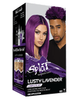 Lusty Lavender: Original Lavender Semi-Permanent Hair Dye Complete Kit with Bleach