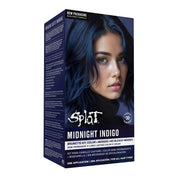 Midnight Indigo No Bleach Purple Semi-Permanent Hair Dye Kit
