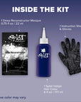 Midnight Indigo No Bleach Purple Semi-Permanent Hair Dye Kit