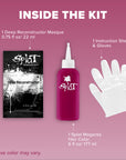 Midnight Magenta No Bleach Pink Semi-Permanent Hair Dye Kit