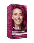 Midnight Magenta No Bleach Pink Semi-Permanent Hair Dye Kit