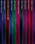Midnight Black Cherry Semi-Permanent Cherry Red with Violet Mahogany Undertones