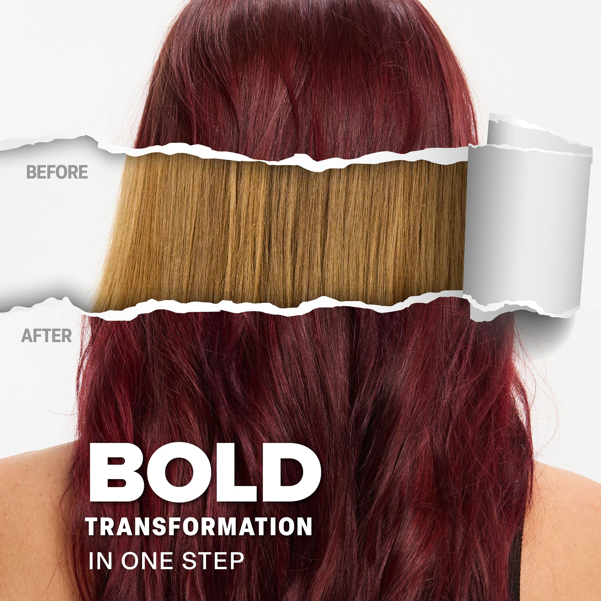 Midnight Black Cherry Semi-Permanent Cherry Red with Violet Mahogany Undertones