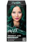 Midnight Jade No Bleach Green Semi-Permanent Hair Dye Kit