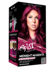 Midnight Magenta No Bleach Pink Semi-Permanent Hair Dye Kit