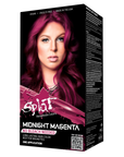 Midnight Magenta No Bleach Pink Semi-Permanent Hair Dye Kit