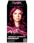 Midnight Magenta No Bleach Pink Semi-Permanent Hair Dye Kit