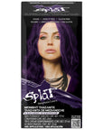 Midnight Tanzanite No Bleach Dark Purple Semi-Permanent Hair Dye Kit