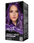 Midnight Violet No Bleach Violet Semi-Permanent Hair Dye Kit