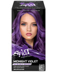 Midnight Violet No Bleach Violet Semi-Permanent Hair Dye Kit