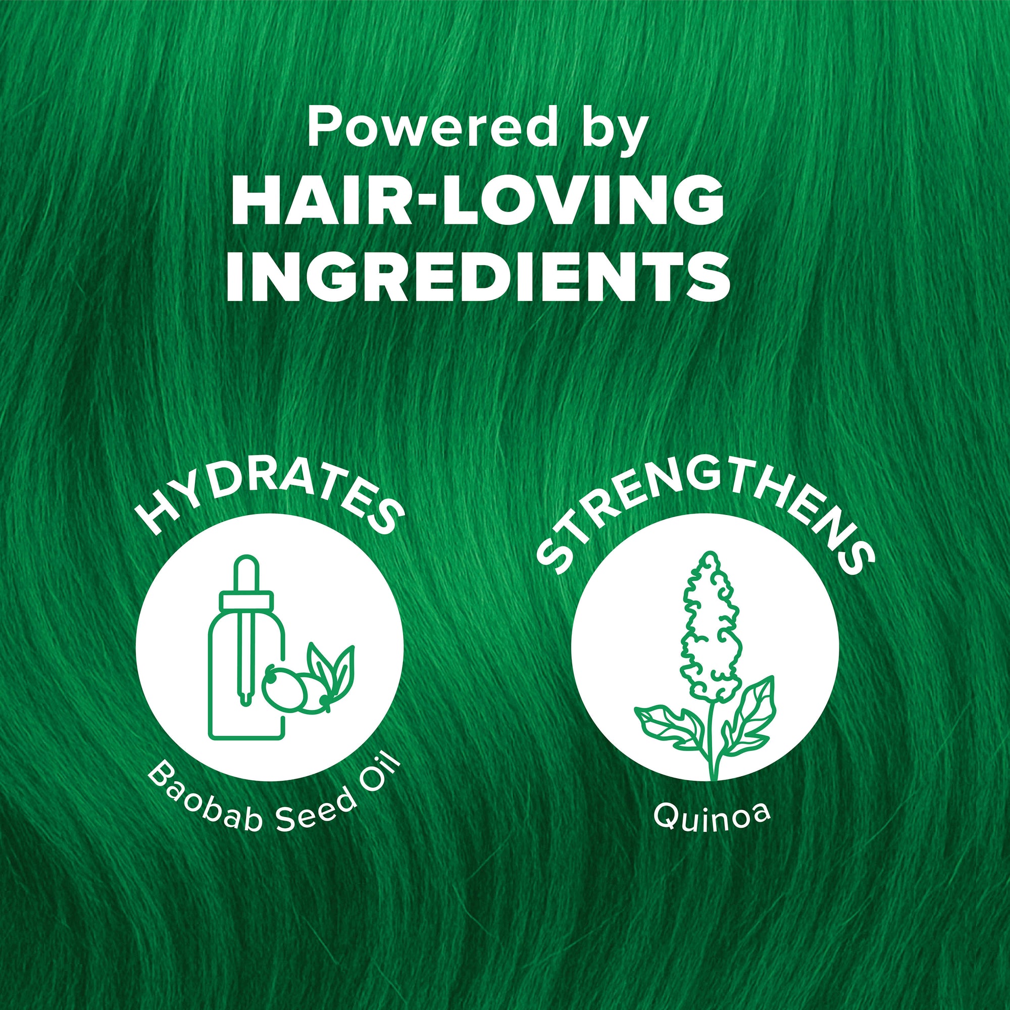 Neon Green: Original Neon Green Semi-Permanent Hair Dye Complete Kit with Bleach