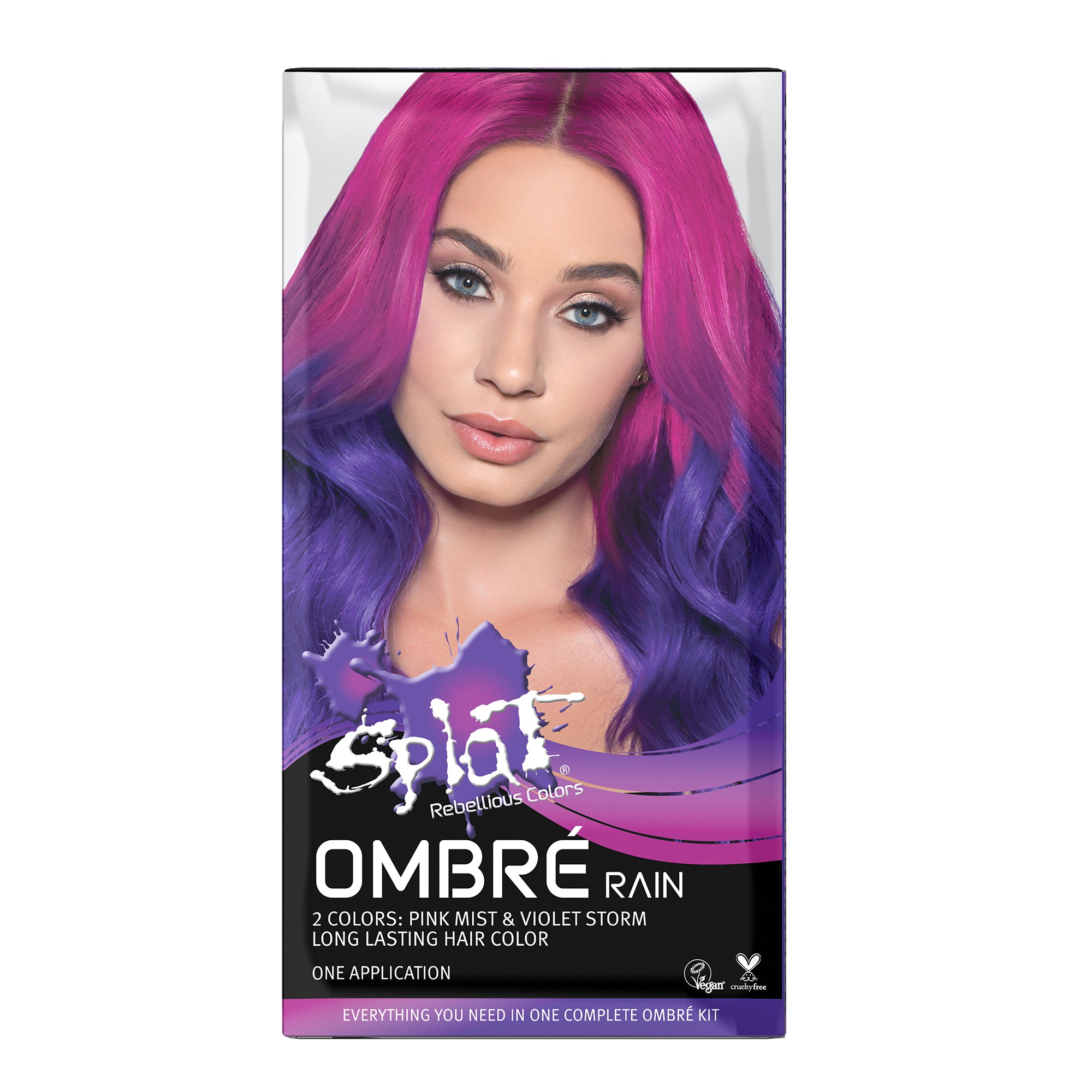 A box of Ombre Rain Hair Dye