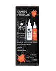 Orange Fireballs: Original Fire Orange Semi-Permanent Hair Dye Complete Kit with Bleach