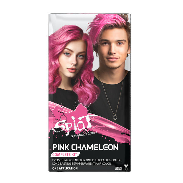 Splat Complete Kit Pink Chameleon - Color de cabello semipermanente rosa