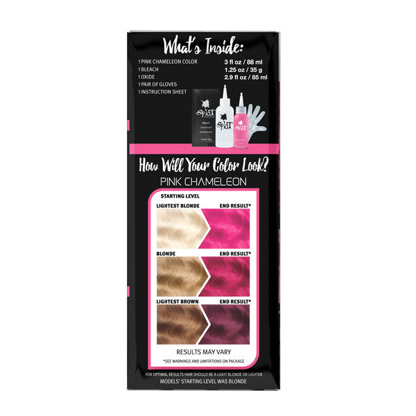 Splat Complete Kit Pink Chameleon – Pink Semi-Permanent Hair Color ...