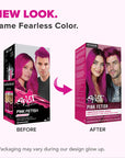 Pink Fetish: Original Pink Semi-Permanent Hair Dye Complete Kit with Bleach