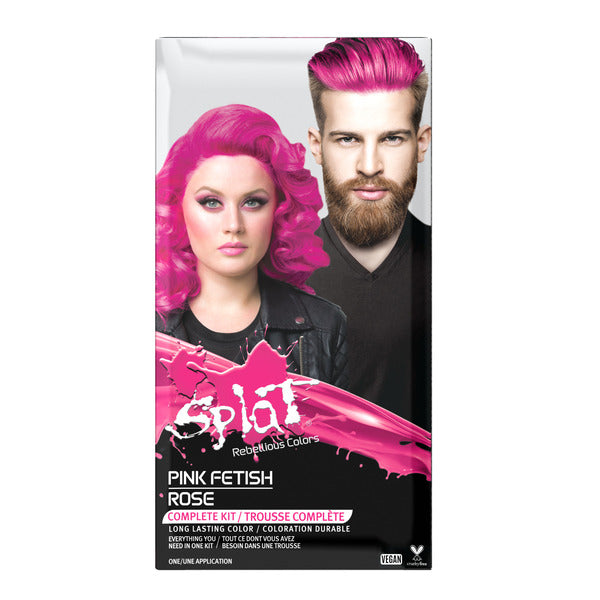 Pink Fetish: Original Pink Semi-Permanent Hair Dye Complete Kit with Bleach