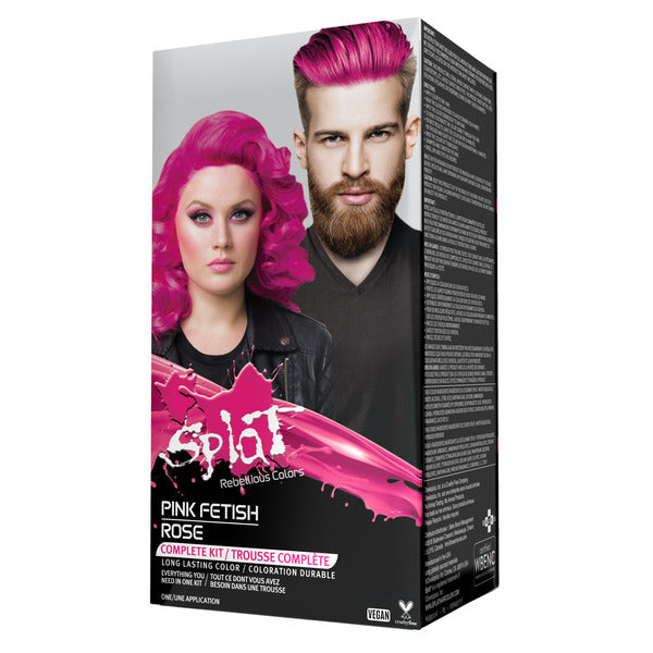 Pink Fetish: Original Pink Semi-Permanent Hair Dye Complete Kit with Bleach