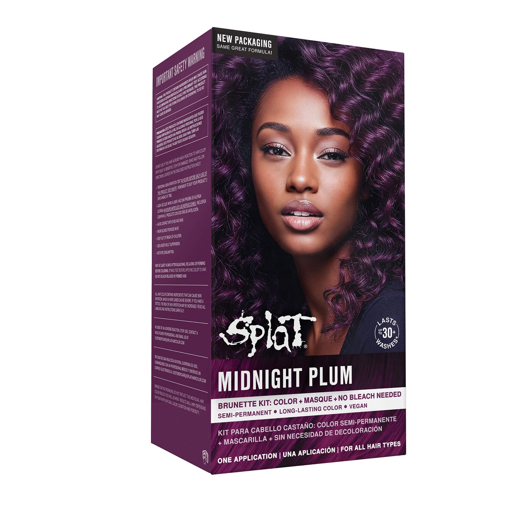 Splat Midnight Plum – Semi Permanent Hair Color