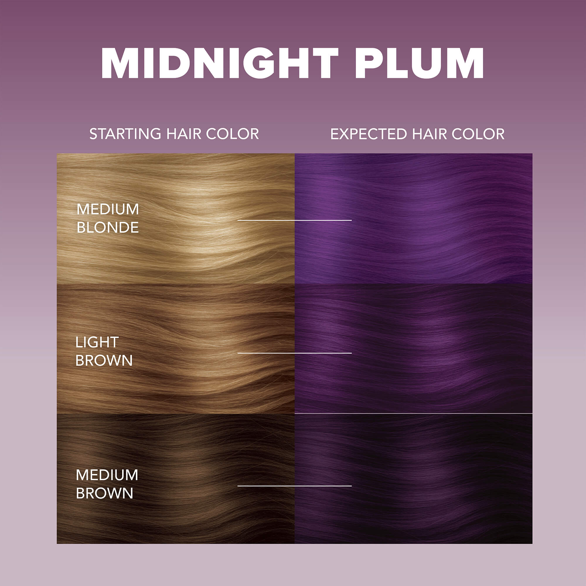 Splat Midnight Plum – Semi Permanent Hair Color