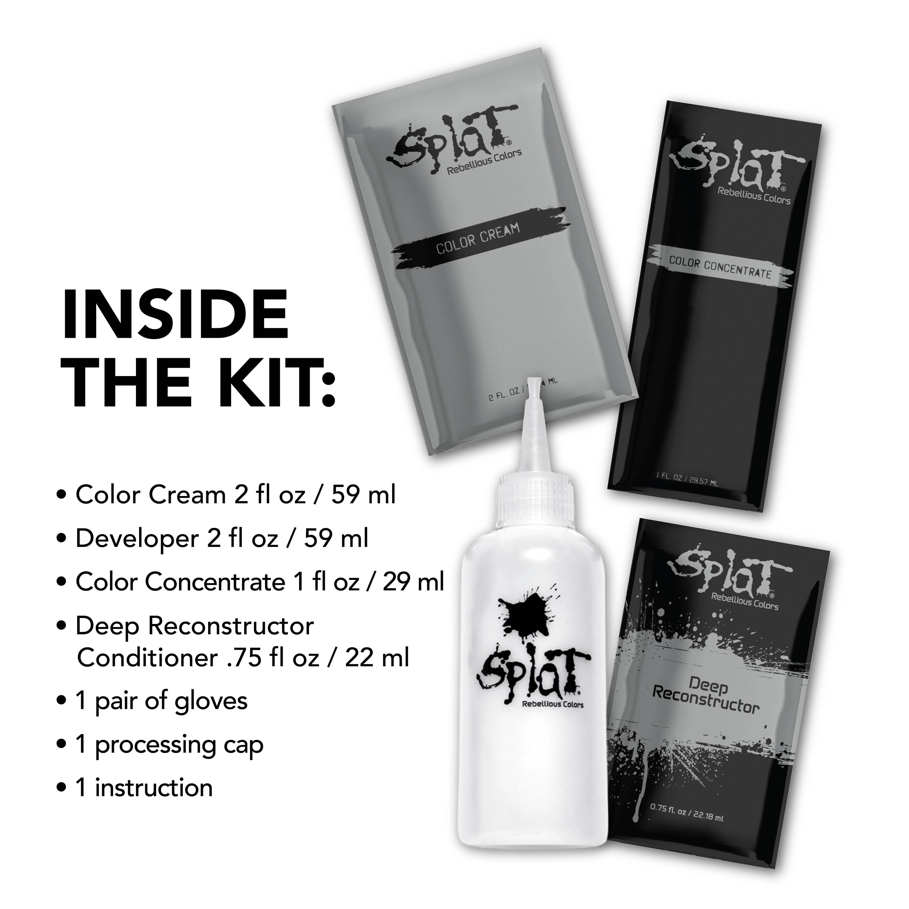 Plum Siren: Permanent Cool Red Hair Dye For Dark Hair