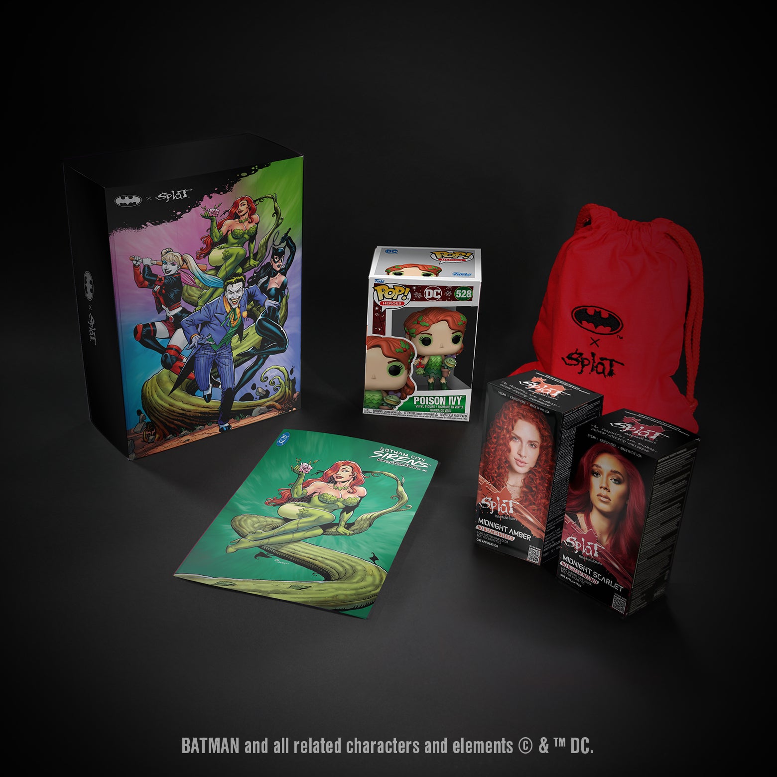 Poison Ivy + Splat Limited Edition Collectible Kit