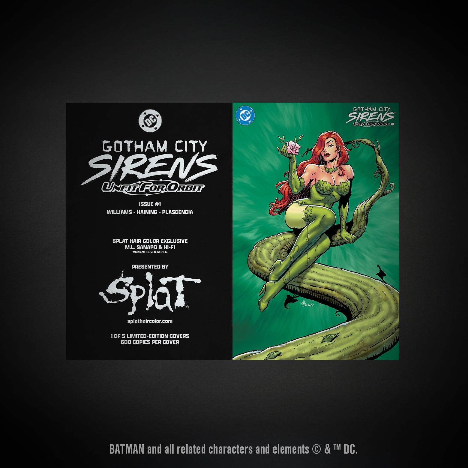 Poison Ivy + Splat Limited Edition Collectible Kit