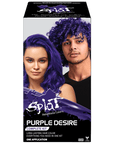 Purple Desire: Original Purple Semi-Permanent Hair Dye Complete Kit with Bleach