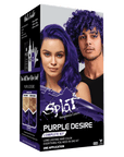 Purple Desire: Original Purple Semi-Permanent Hair Dye Complete Kit with Bleach