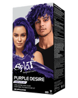 Purple Desire: Original Purple Semi-Permanent Hair Dye Complete Kit with Bleach