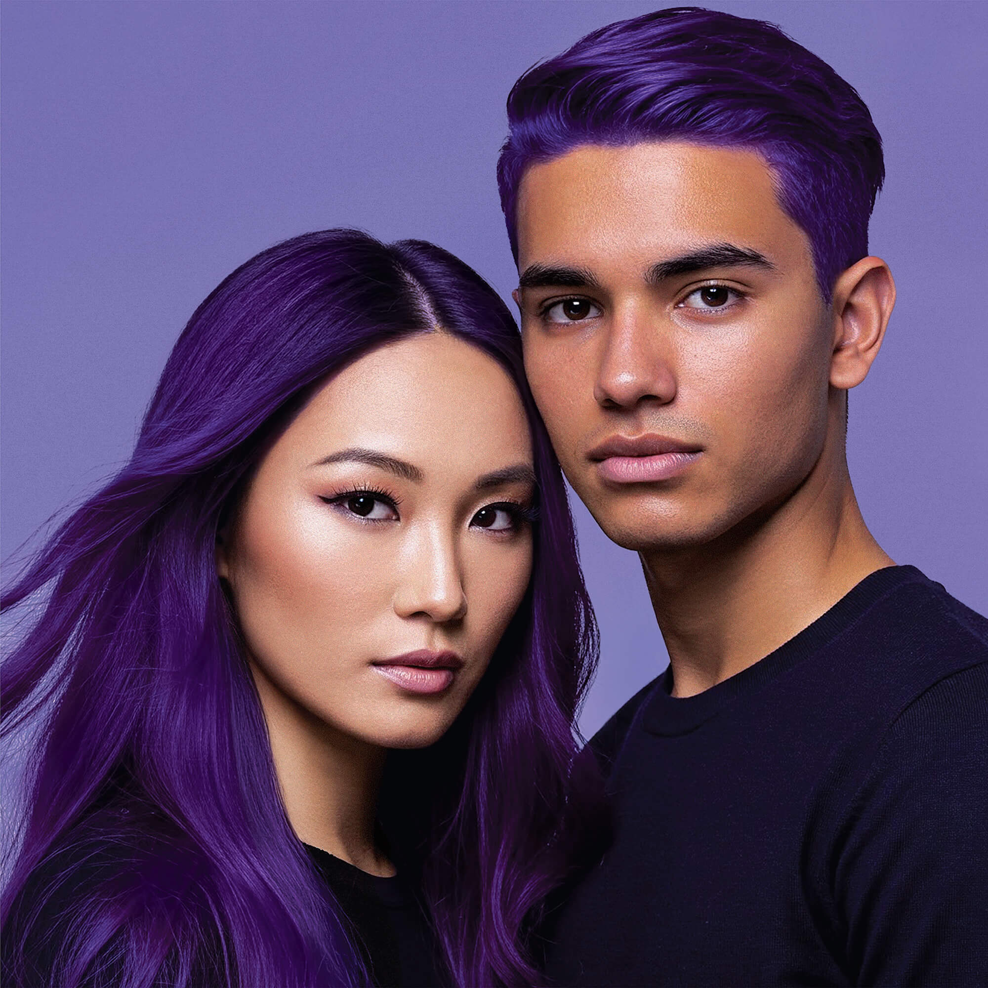Purple Desire: Original Purple Semi-Permanent Hair Dye Complete Kit with Bleach