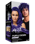 Purple Desire: Original Purple Semi-Permanent Hair Dye Complete Kit with Bleach