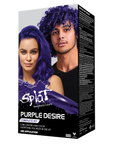 Purple Desire: Original Purple Semi-Permanent Hair Dye Complete Kit with Bleach