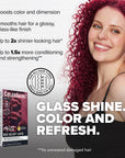 Splat ColorShine Demi-Permanent Hair Color:  7R Red Velvet Latte