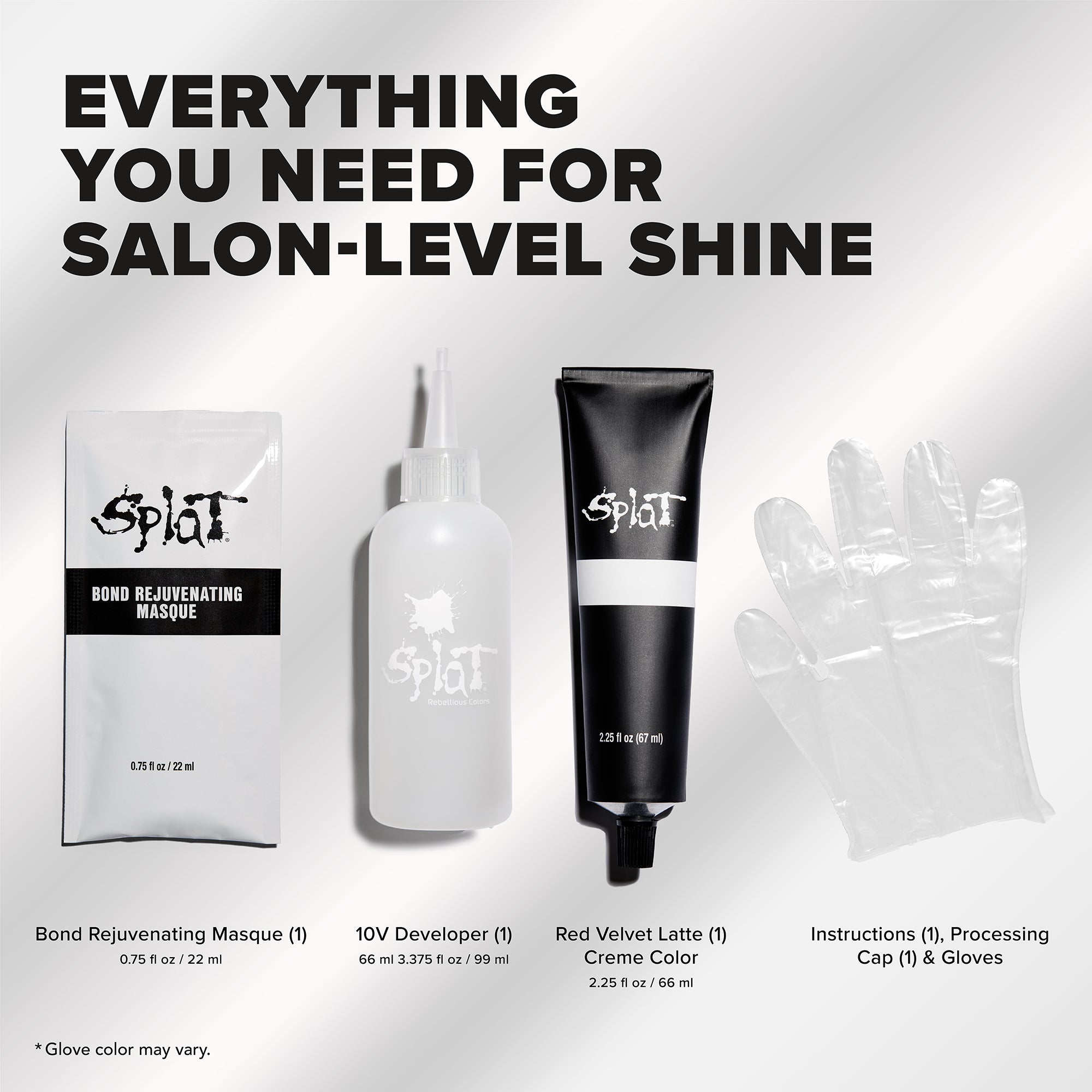 Splat ColorShine Demi-Permanent Hair Color:  7R Red Velvet Latte