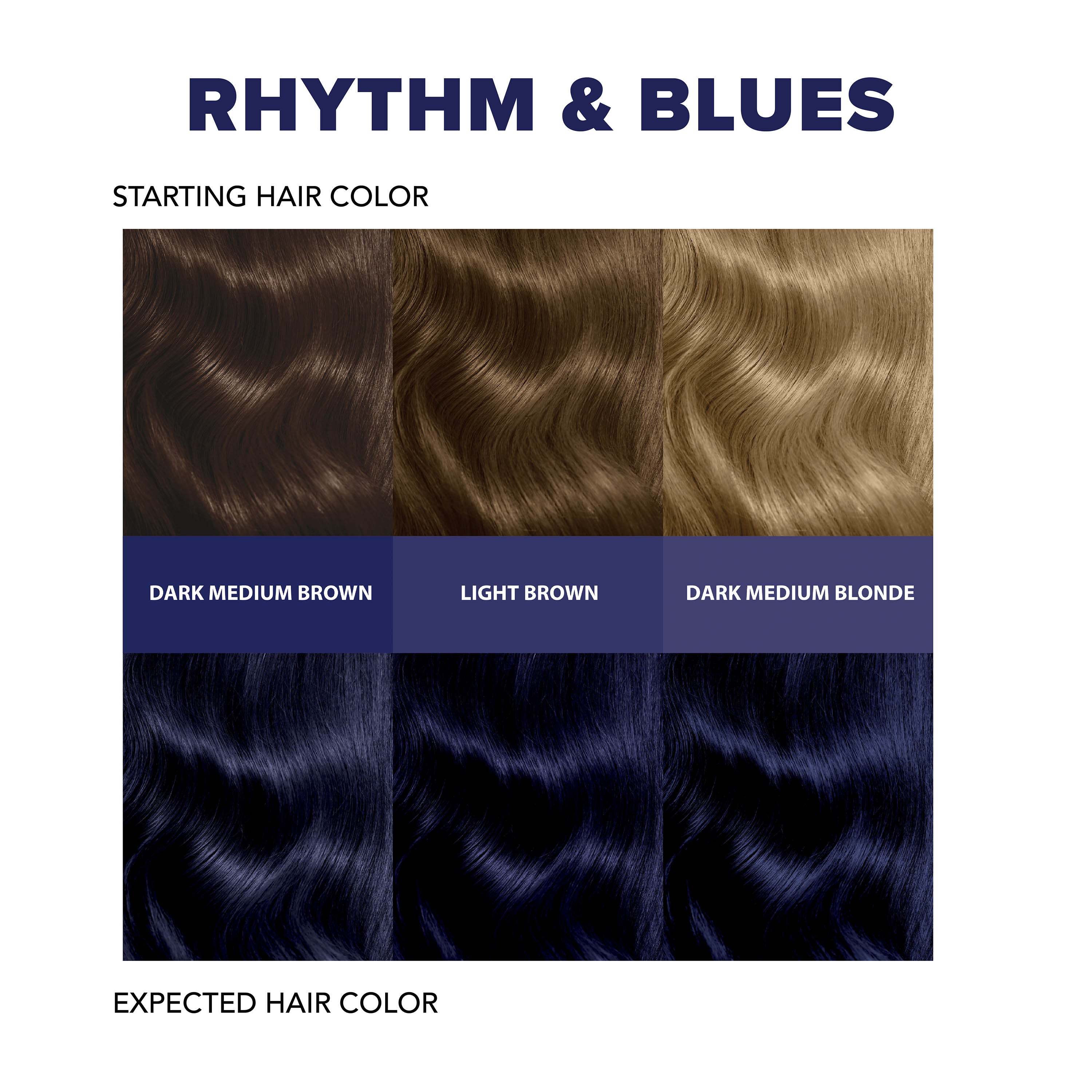カラフラブル【Blu-ray】 Rhythm and Blues: Blue Hair Dye For Dark Hair | Splat Hair Color